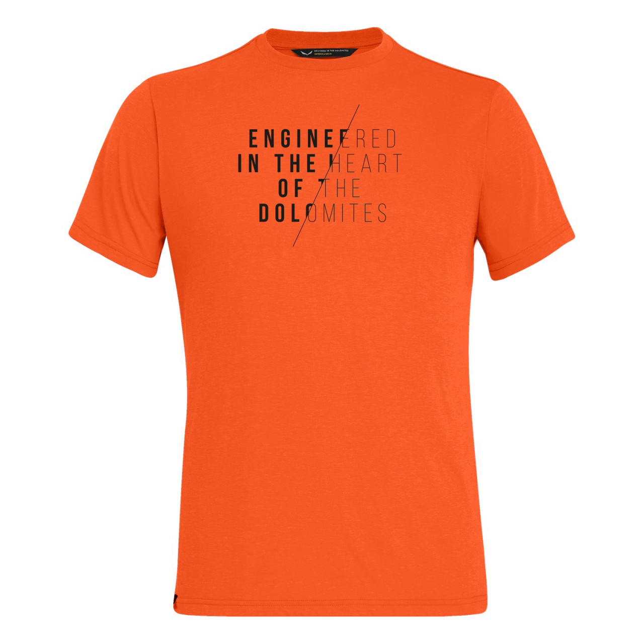 Salewa Men's Engineered Dri-Release® T-Shirts Orange/Red Orange HZV-081356